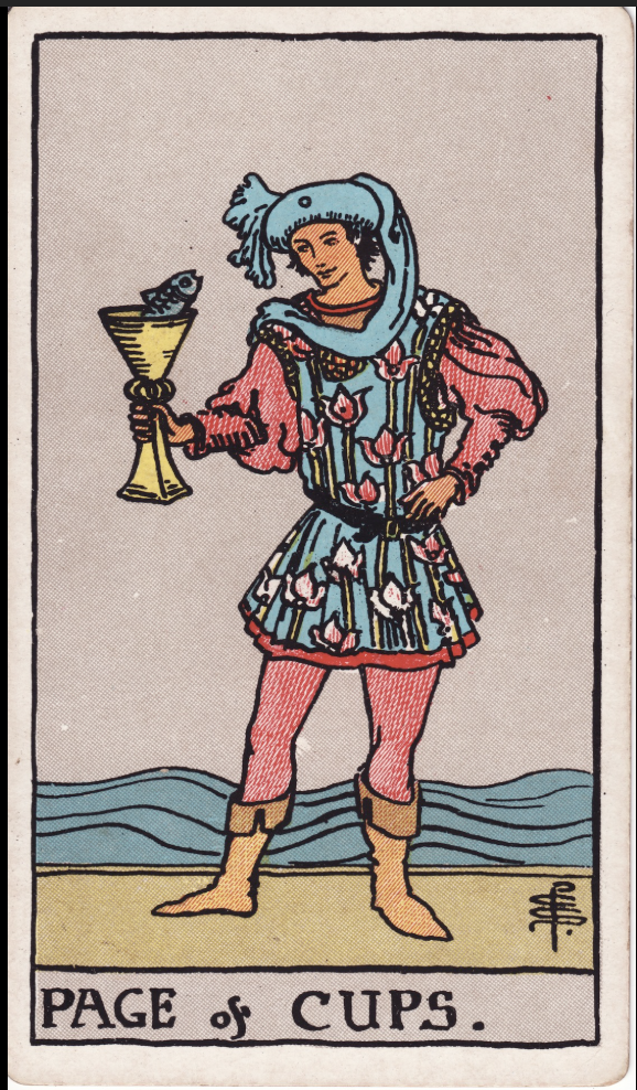 Page of Cups
