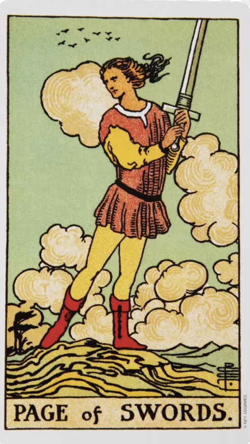 Page of Swords
